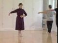 Ballet Exercise - Battement Tendu