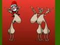 Christmas funny deer