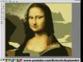 Desene In Ms Paint - Tabloul Mona Lisa