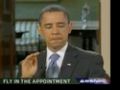 Obama omoara o musca in stil ninja