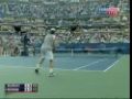 Roger Federer vs Andy Murray Set 2 US Open Final 2008