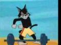 Tom y Jerry - Musculoso gato de playa - www.cabina.tk