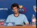 US Open Andy Murray Press Conference 9.07.08