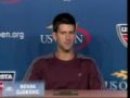 US Open Novak Djokovic Press Conference 9.06.08