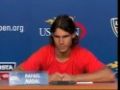 US Open Rafael Nadal Press Conference 9.08.08