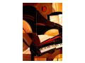 Abstract piano
