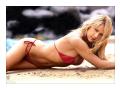 Anna Kournikova wallpaper with red bikini