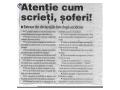 Atentie cum scrieti, soferi! Atentie cum scrieti, soferi!